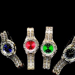 46mm iced out gold watches!